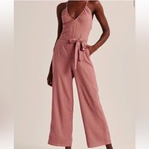 Abercrombie halter neck jump suit